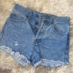 Brady Melville High waisted Denim Shorts